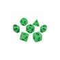 Набір кубиків для настільних ігор Games 7 Days Glow in the dark 7 Dice Set - Light green (7 шт.) (g7dglow03) - зменшене зображення 1