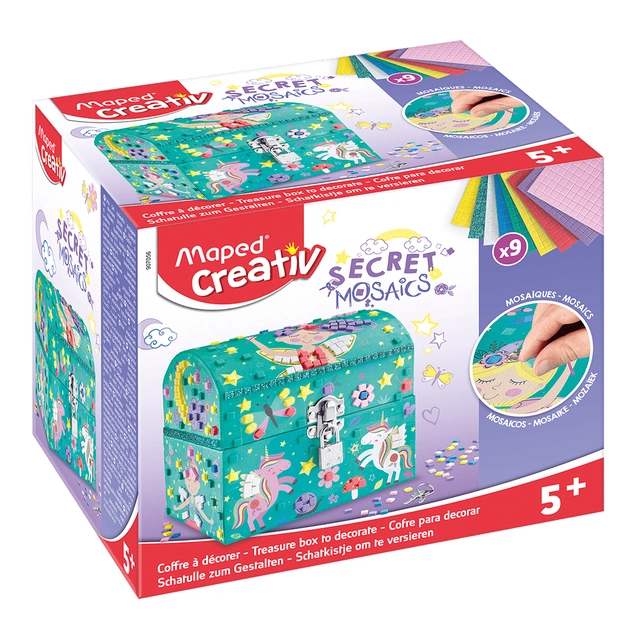 Набор для творчества Maped Мозаїка. Скринька (MP.907056) - изображение 1