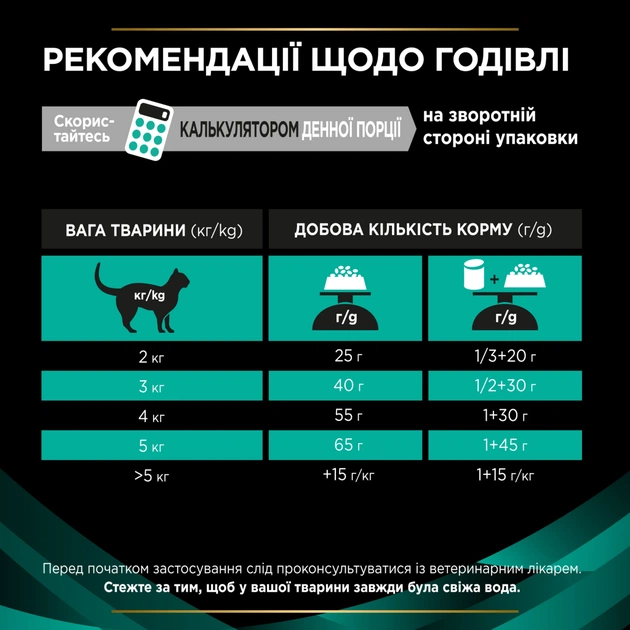 Сухий корм для кішок Purina Pro Plan Veterinary Diets EN з хворобами шлунково-кишкового тракту 400 г (7613035156371/7613035154537) - picture 6