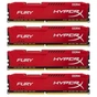 Модуль пам'яті для комп'ютера DDR4 64GB (4x16GB) 2133 MHz HyperX FURY Red Kingston Fury (ex.HyperX) (HX421C14FRK4/64) - зменшене зображення 1