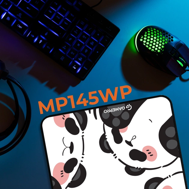 Килимок для мишки GamePro Speed/Control White (MP145WP) - picture 3