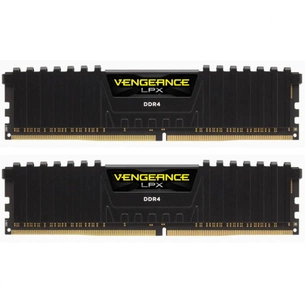 Модуль пам'яті для комп'ютера DDR4 16GGB (2x8GB) 3600 MHz Vengeance LPX Black Corsair (CMK16GX4M2C3600C20) зображення 1