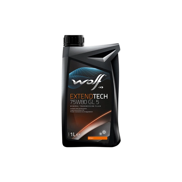 Трансмиссионное масло Wolf EXTENDTECH 75W80 GL 5 1л (8303807) - изображение 1