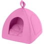 Будиночок для тварин Teremok S 48х48х48 см рожевий (41117) - зменшене зображення 1