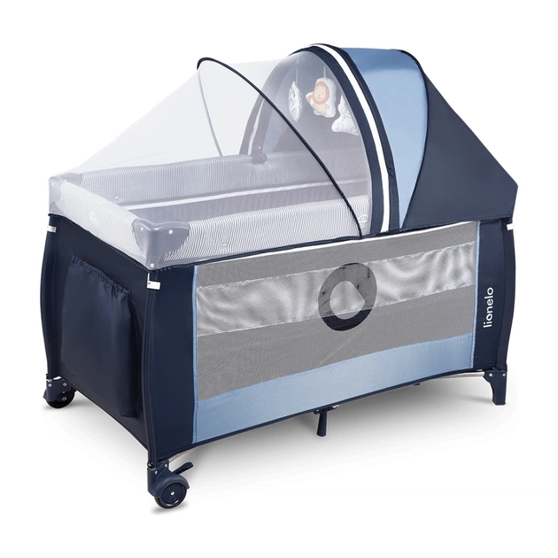 Дитячий манеж Lionelo Sven Plus Blue Navy (LO-SVEN PLUS BLUE NAVY) - picture 3