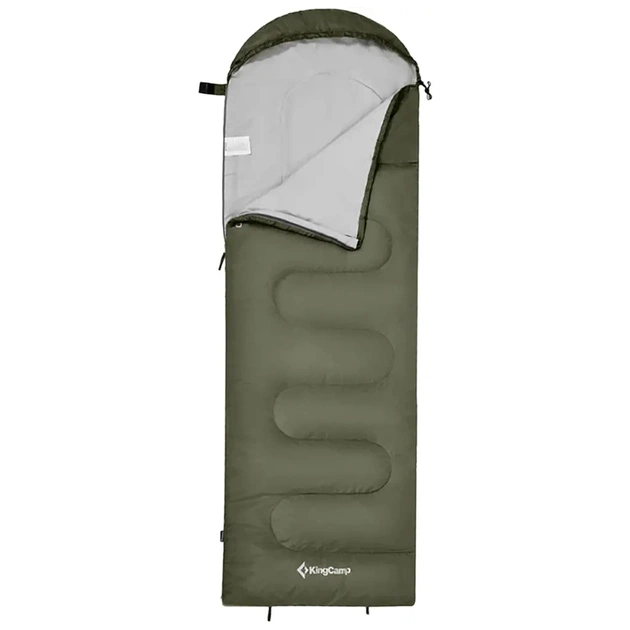 Спальний мішок KingCamp Oasis 250 Olive (KS3121_OLIVE_L_01) - зображення 1