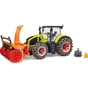 Спецтехніка Bruder Трактор Claas Axion 950 для прибирання снігу (03017) - зменшене зображення 10
