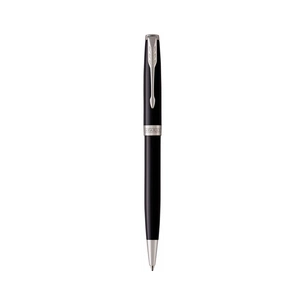 Ручка кулькова Parker SONNET 17 Black Lacquer CT BP (86 132) зображення 1