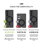 Чохол до мобільного телефона UAG Mouve with Magnet Samsung Galaxy Z Fold 8 Ultra Ice (214560114343) - зменшене зображення 9
