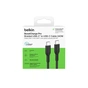 Дата кабель USB-C to USB-C 2.0m 240W black Belkin (CAB025HQ2MBK) - уменьшенное изображение 3