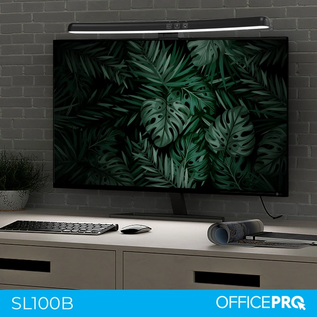Настільна лампа OfficePro LED лампа на монітор SL100B (SL100B) - зображення 7