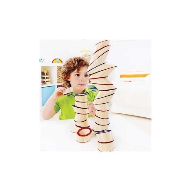 Головоломка Hape з бамбуку Totter Tower Вежа (E5524) - picture 4