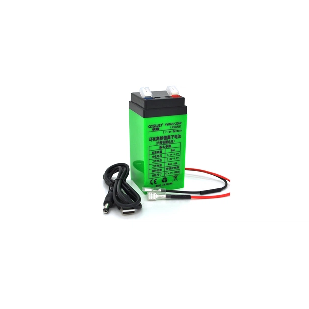Батарея до ДБЖ QiSuo Li-ion 4V 8A (QS-408) - зображення 1