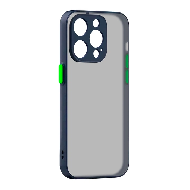 Чехол для мобильного телефона Armorstandart Frosted Matte Apple iPhone 14 Pro Navy Blue (ARM64483) - изображение 1