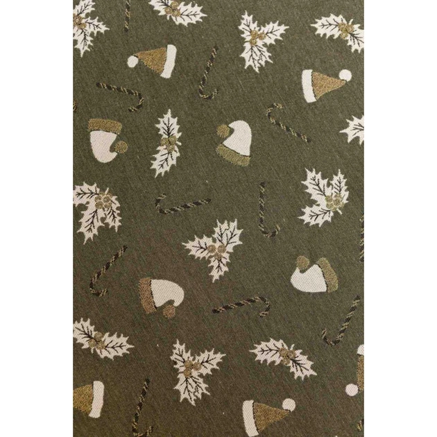 Скатерть Прованс Шапочки на зеленом Dх180 см (036870) - изображение 9