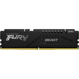 Модуль пам'яті для комп'ютера DDR5 16GB 5600 MHz Beast Black Kingston Fury (ex.HyperX) (KF556C40BB-16) зображення 1