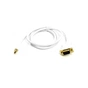 Кабель мультимедійний mini DisplayPort (M) to VGA (M), 1.0m, white PowerPlant (CA912155) - зменшене зображення 1