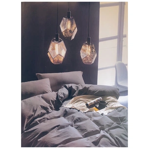 Постільна білизна ШЕМ Єгипетський котон Світло-сірий полуторний 150 х 215 (1,5 конопля_Світло Сірий) зображення 1