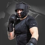 Боксерський шолом RDX T15 Noir Cheek Protector Matte Black XL (HGR-T15MB-XL) - зменшене зображення 6
