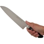 Кухонний ніж Kanetsune "AUS-10 Pro" Santoku 180 mm (KC-185) - зменшене зображення 3