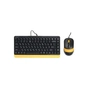 Комплект A4Tech F1110 USB Bumblebee (4711421987615) - зменшене зображення 1
