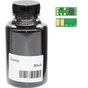 Тонер WWM HP LJ Pro M252, Canon 045, 45г Black + chip (045-CF400A-201Bk) - зменшене зображення 1