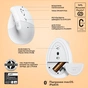 Мишка Logitech Lift for Mac Vertical Ergonomic Mouse Off White (910-006477) - зменшене зображення 7