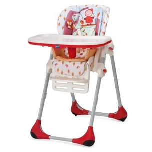 Стілець для годування Chicco Polly Double Phase Red (79074.26) зображення 1