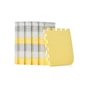 Дитячий килимок Kinderkraft пазл Luno Yellow, 30 элементов (5902533913602) - зменшене зображення 3