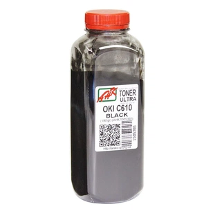 Тонер OKI C610 , 190г Black ULTRA COLOR AHK (1505365) зображення 1