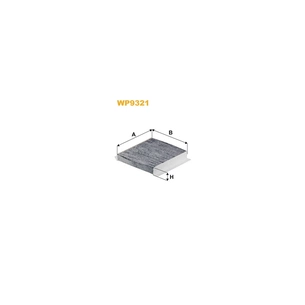 Фільтр салону Wixfiltron WP9321 зображення 1