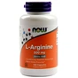 Амінокислота Now Foods L-Аргінін, L-Arginine, 500 мг, 100 капсул (NOW-00030) - зменшене зображення 1