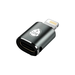 Перехідник AC-015m USB Type-C-Lightning 20W Black XoKo (XK-AC-015m) зображення 1