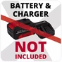 Аератор Einhell скарифікатор GC-SC 18/28 Li-Solo, 18 В, 28 см, ножі 12 шт, 6.65 кг (без АКБ та ЗП) (3420604) - зменшене зображення 4