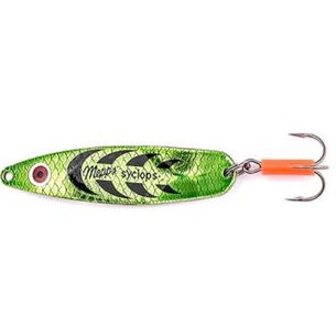 Блешня Mepps Syclops Platinum green 12гр №1 (30922 812) зображення 1