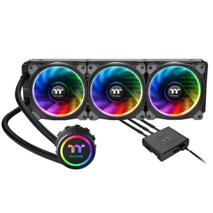 Система рідинного охолодження ThermalTake Floe Riing RGB 360 TT Premium Edition (CL-W158-PL12SW-A) зображення 1