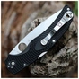 Ніж Spyderco Native Chief Satin BD1N Black FRN (C244PBK) - зменшене зображення 10