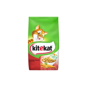 Сухий корм для кішок Kitekat Яловичина з овочами 1.8 кг (5900951137877) зображення 1