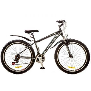Велосипед Discovery 26" TREK AM 14G Vbr 15" St чорно-сіро-білий 2017 (OPS-DIS-26-080) зображення 1