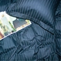 Постільна білизна MirSon SatinStripe 30-0021DarkBlue 143х210 Полуторний (2200005255742) - зменшене зображення 5