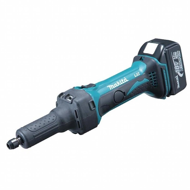 Шліфувальна машина Makita LXT, 3Аг х 2шт, DC18RС, кейс, 38мм (DGD800RFE) - изображение 1
