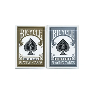 Гральні карти Bicycle Prestige (gold + silver) (2 колоды) (PC_BPLS2) зображення 1