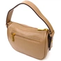 Сумка Vintage З натуральної шкіри Бежева (22128) - зменшене зображення 2