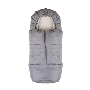 Зимовий конверт Nuvita CARRYON меланжевий сірий (NV9845CARRYONMELANGEGR) зображення 1