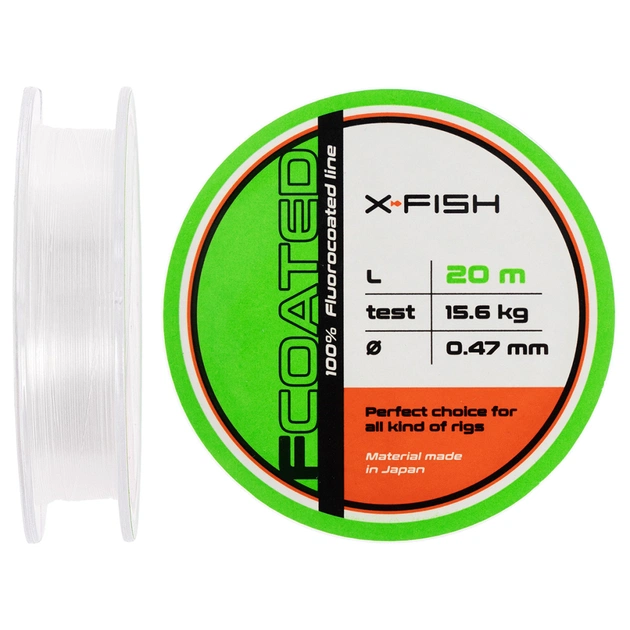 Флюорокарбон X-Fish FCoated 20m 0.47mm 15.6kg (1917.01.54) - зображення 1