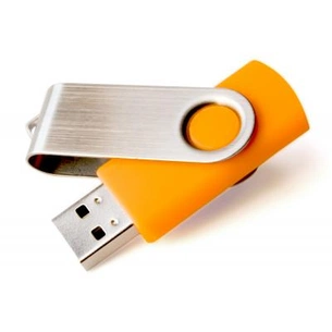 USB флеш накопичувач Goodram 32GB Twister Orange USB 3.0 (PD32GH3GRTSOR9) зображення 1