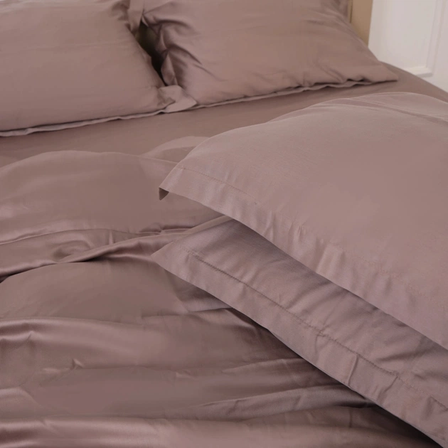 Постільна білизна MirSon Tencel №08 Beige 143х210 полуторний (2200009637117) - зображення 5