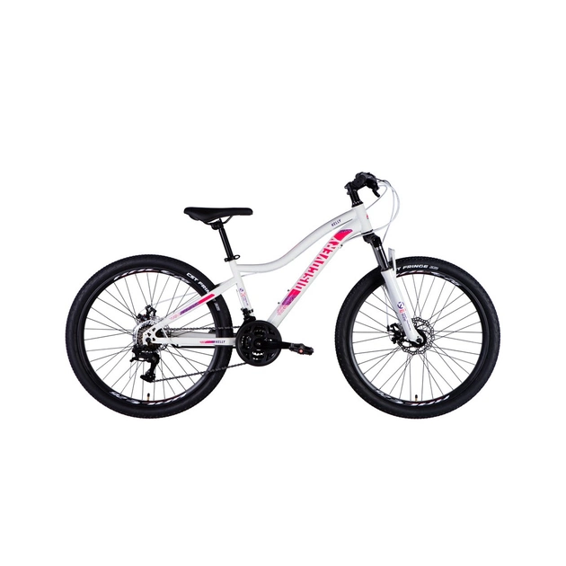 Велосипед Discovery 24" KELLY DD рама-14" ST 2025 біло-рожевий (OPS-DIS-26-628) - изображение 1