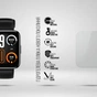 Пленка защитная Armorstandart Matte hydrogel Realme Watch 3 Pro 6 pcs (ARM92084) - уменьшенное изображение 2