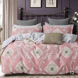 Постільна білизна Isleep двоспальна Сатин Twill 12 (12_dv_Isleep) зображення 1